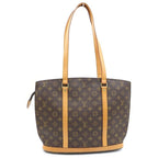 Louis Vuitton Monogram Babylon Handbag Brown Leather — view 2