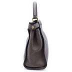 Fendi Peekaboo Regular Medium Shoulder Bag Selleria Leather 2-Way Brown — view 3