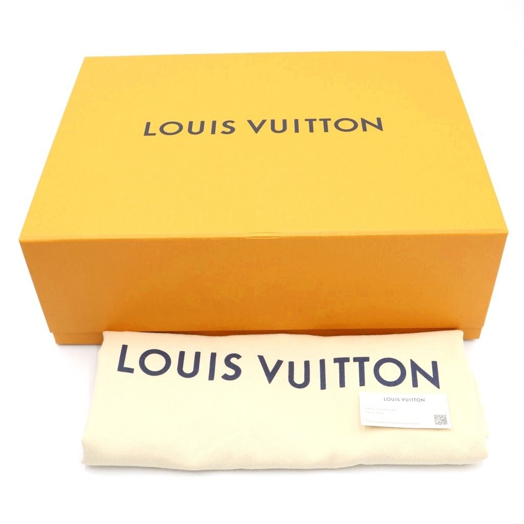 Louis Vuitton Monogram Bandana Randonne PM Shoulder Bag Leather Blue — view 8