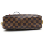 Louis Vuitton Damier Ravello GM Shoulder Bag Brown Leather Gold — view 4