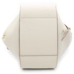 Loewe Hammock Medium 2-Way Shoulder Bag Ivory Off White Leather Gold — view 4