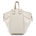 Loewe Hammock Medium 2-Way Shoulder Bag Ivory Off White Leather Gold — view 2