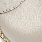 Loewe Hammock Medium 2-Way Shoulder Bag Ivory Off White Leather Gold — view 6