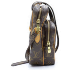 Louis Vuitton Monogram Amazon Mini Shoulder Bag Brown Leather Gold — view 3