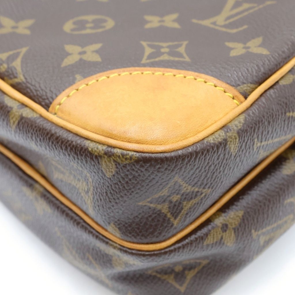 Louis Vuitton Monogram Amazon Mini Shoulder Bag Brown Leather Gold — view 5