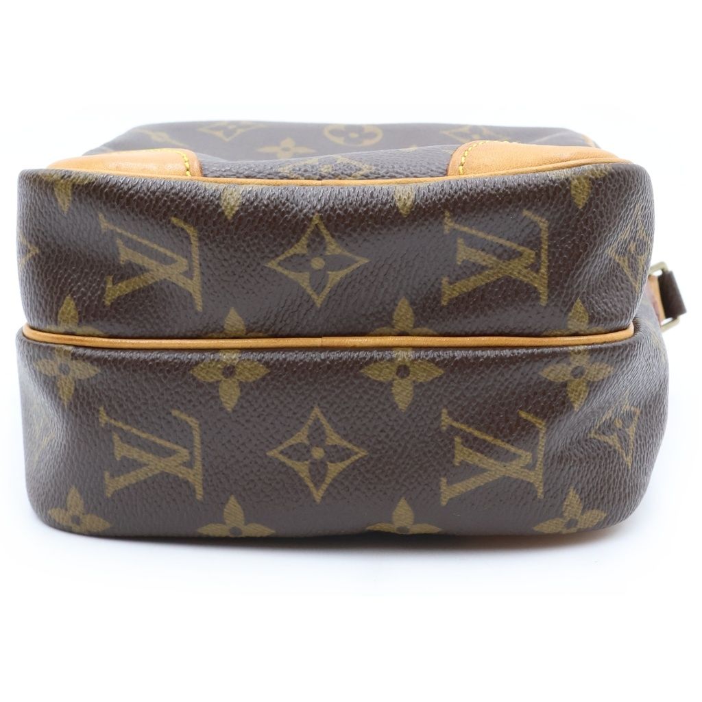 Louis Vuitton Monogram Amazon Mini Shoulder Bag Brown Leather Gold — view 4