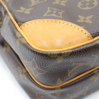Louis Vuitton Monogram Amazon Mini Shoulder Bag Brown Leather Gold — view 6