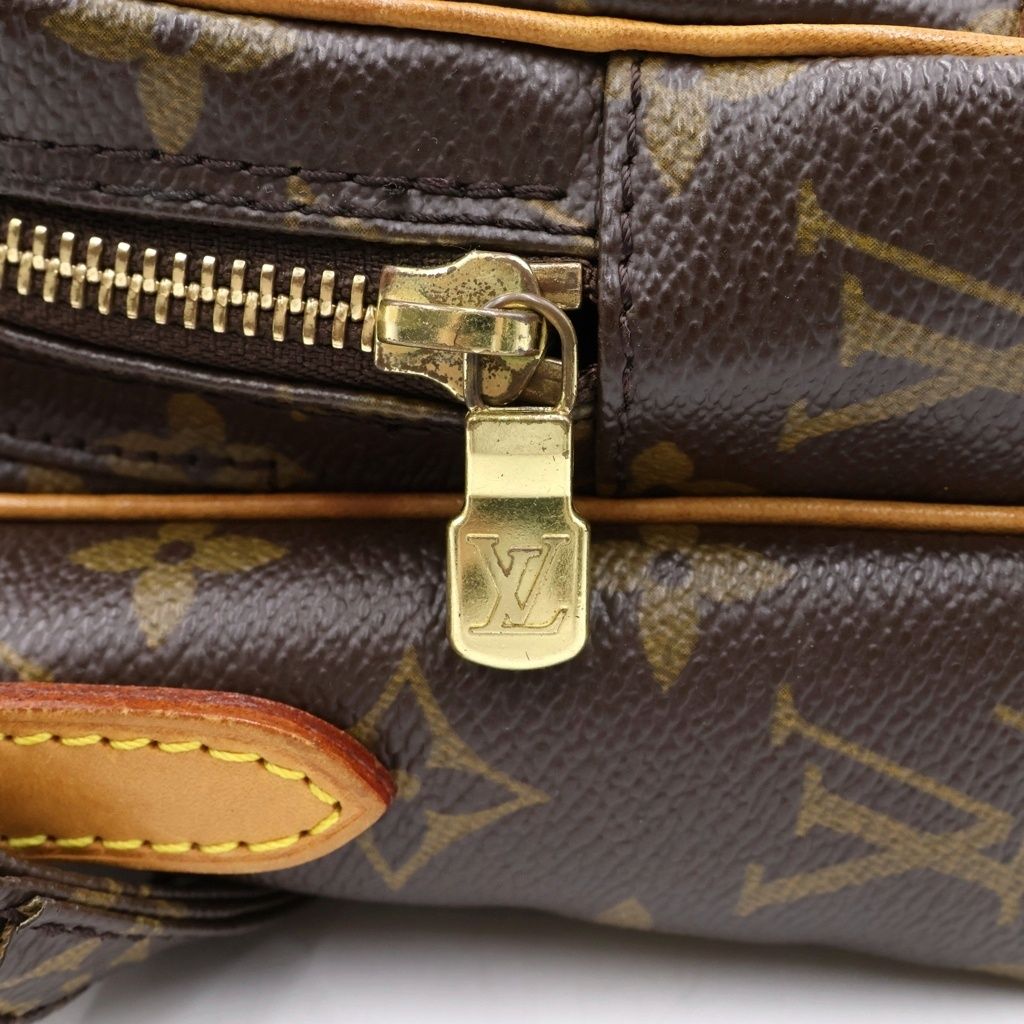 Louis Vuitton Monogram Amazon Mini Shoulder Bag Brown Leather Gold — view 7