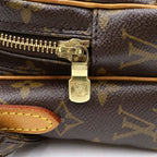 Louis Vuitton Monogram Amazon Mini Shoulder Bag Brown Leather Gold — view 7
