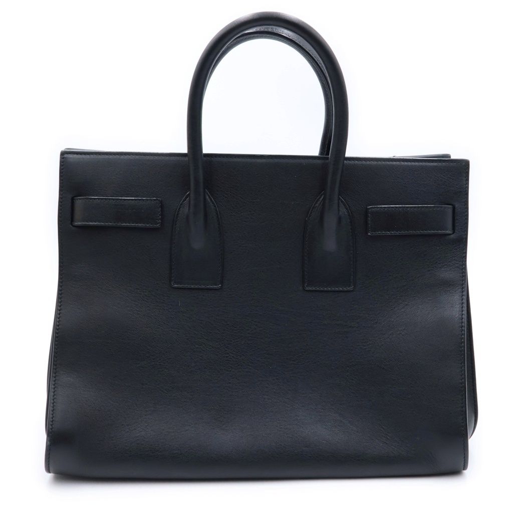 Saint Laurent Paris Sac Dejour Nano 2-Way Shoulder Bag Black Leather Gold — view 2