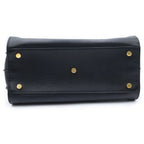 Saint Laurent Paris Sac Dejour Nano 2-Way Shoulder Bag Black Leather Gold — view 4