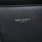 Saint Laurent Paris Sac Dejour Nano 2-Way Shoulder Bag Black Leather Gold — view 7