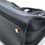 Saint Laurent Paris Sac Dejour Nano 2-Way Shoulder Bag Black Leather Gold — view 5