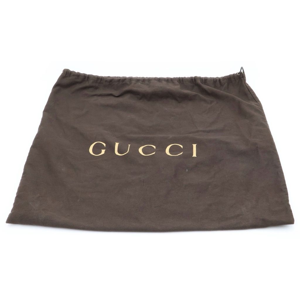 Gucci GG Supreme Backpack Black Beige Leather — view 8