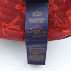 Louis Vuitton Chapeau Monogram Record Wool Cotton Reversible Bucket Hat Navy — view 8