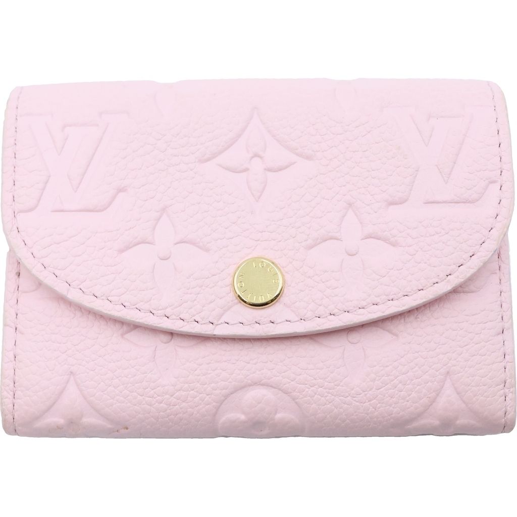Louis Vuitton Monogram Empreinte Porte Monnaie Rosalie Bifold Wallet Compact