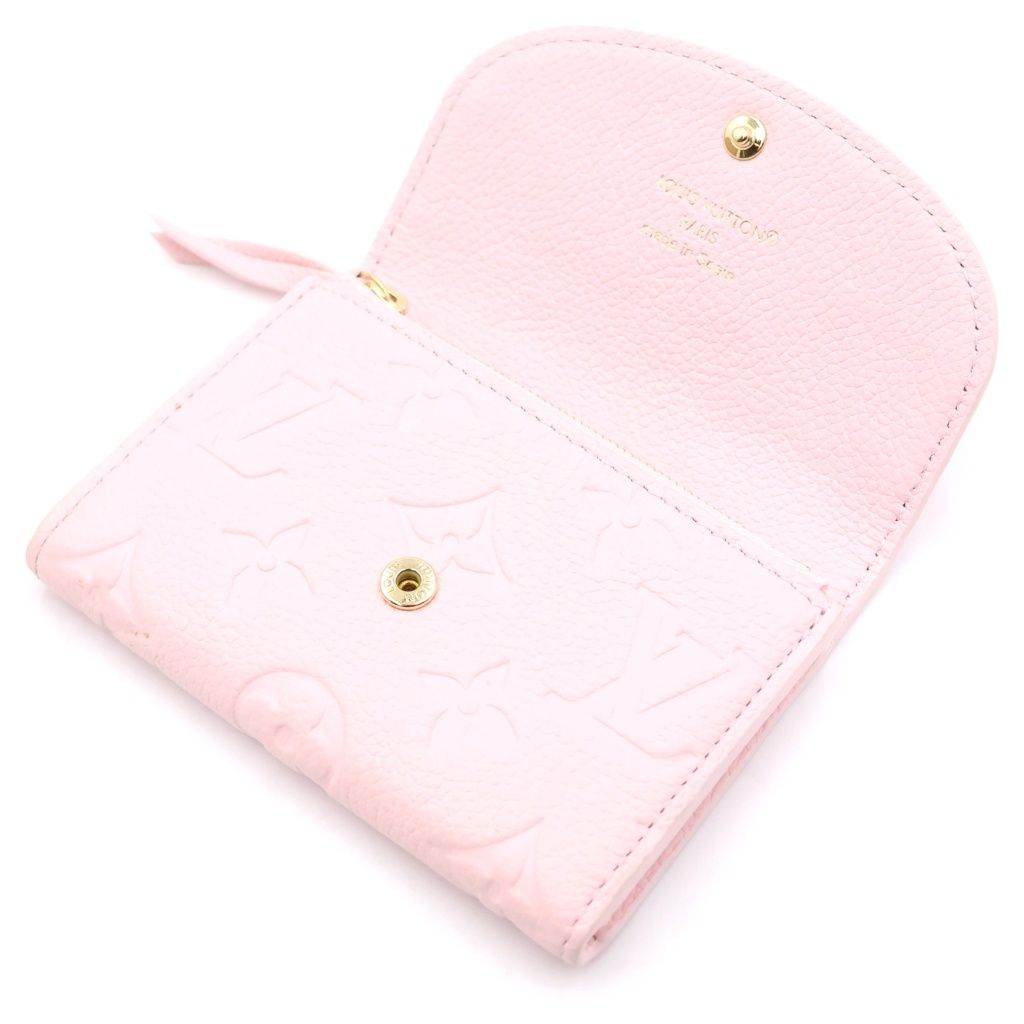 Louis Vuitton Monogram Empreinte Porte Monnaie Rosalie Bifold Wallet Compact — view 5