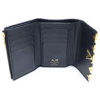 Louis Vuitton Portefeuille Capucines Trifold Wallet Compact Coin Purse Black — view 5