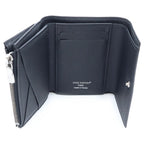 Louis Vuitton Monogram Eclipse Victor Wallet Compact Trifold Black Leather — view 6