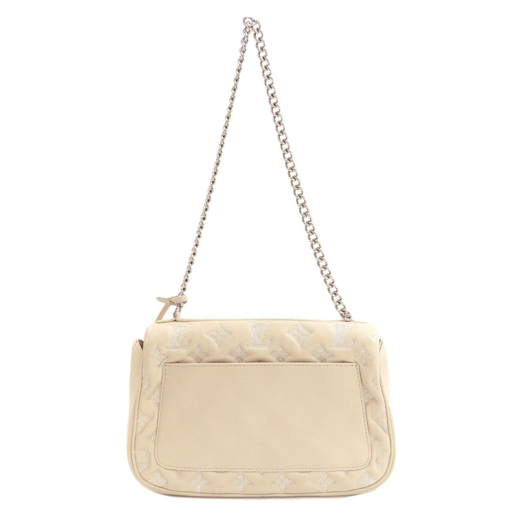 Louis Vuitton Pochette Monogram Chain Shoulder Bag Calfskin — view 2