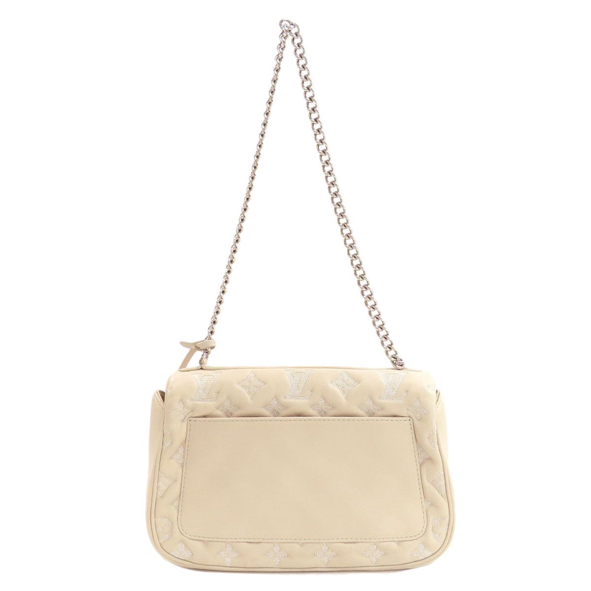 Louis Vuitton Pochette Monogram Chain Shoulder Bag Calfskin — view 2
