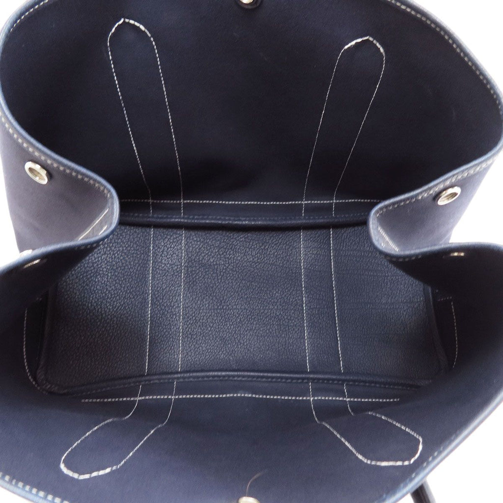 Hermes Garden Party PM Silver Handbag Toile Officier — view 5