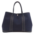 Hermes Garden Party PM Silver Handbag Toile Officier