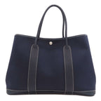 Hermes Garden Party PM Silver Handbag Toile Officier — view 2