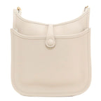 Hermes Evelyne 3 23 Craie Gold Shoulder Bag Taurillon — view 2