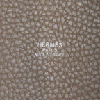 Hermes Picotin Lock PM Etopes Silver Handbag Taurillon — view 6