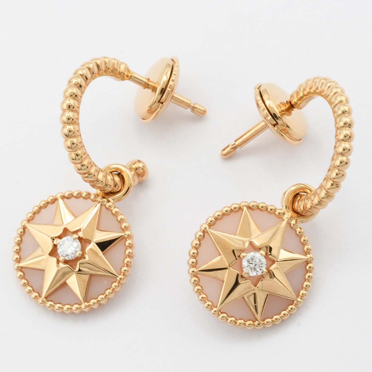 Dior Earrings Rose Des Vents
