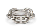 Hermes Scarf Ring Holder Chaine D'ancre Silver