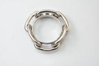Hermes Scarf Ring Holder Chaine D'ancre Silver — view 3