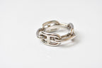 Hermes Scarf Ring Holder Chaine D'ancre Silver — view 2