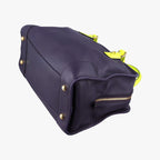 Loewe Amazona 36 Purple Fluorescent Yellow Leather — view 4