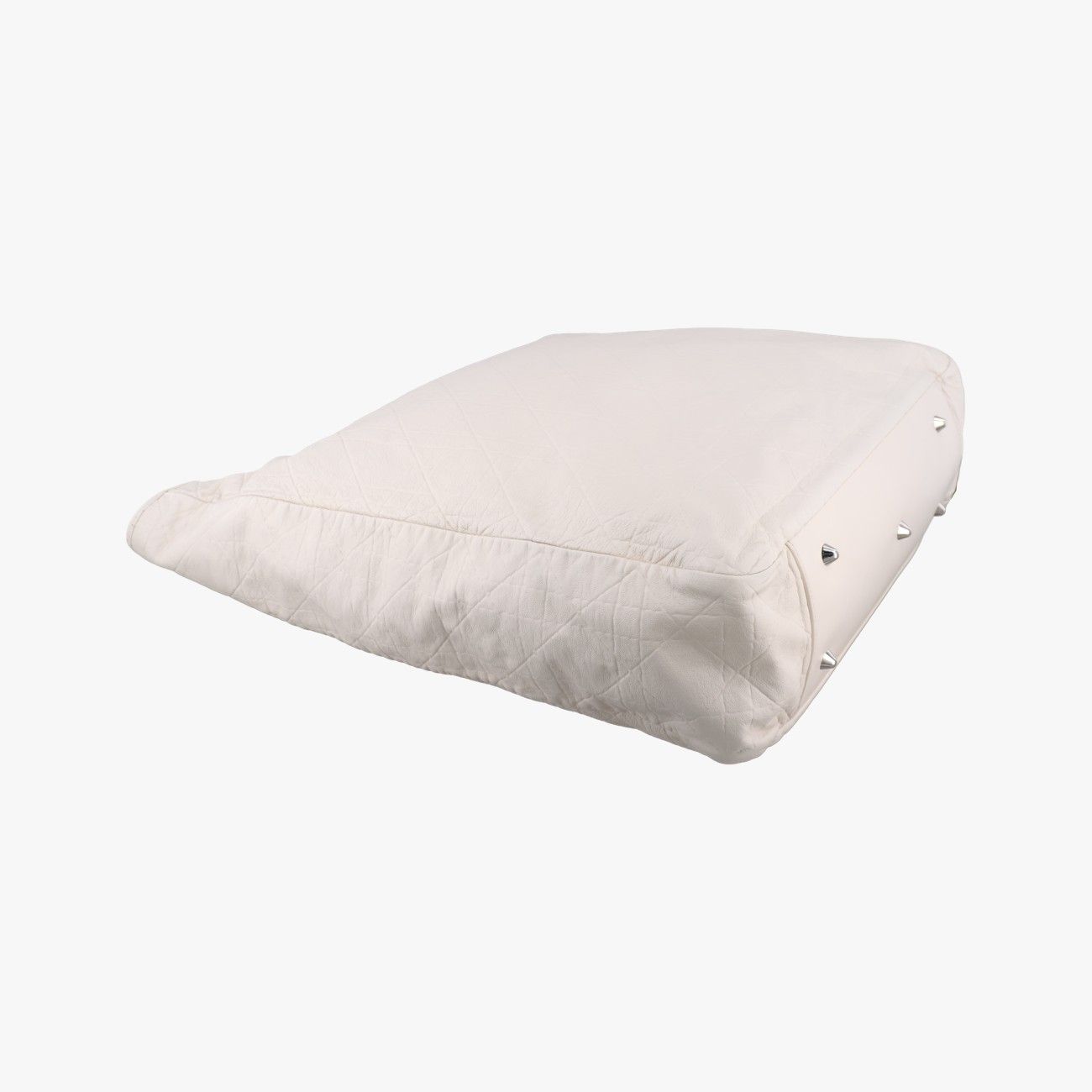 Dior Cannage Soft Shopping White Lambskin — view 7