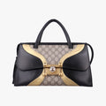 Gucci Ojiride Beige Black Multicolor Leather