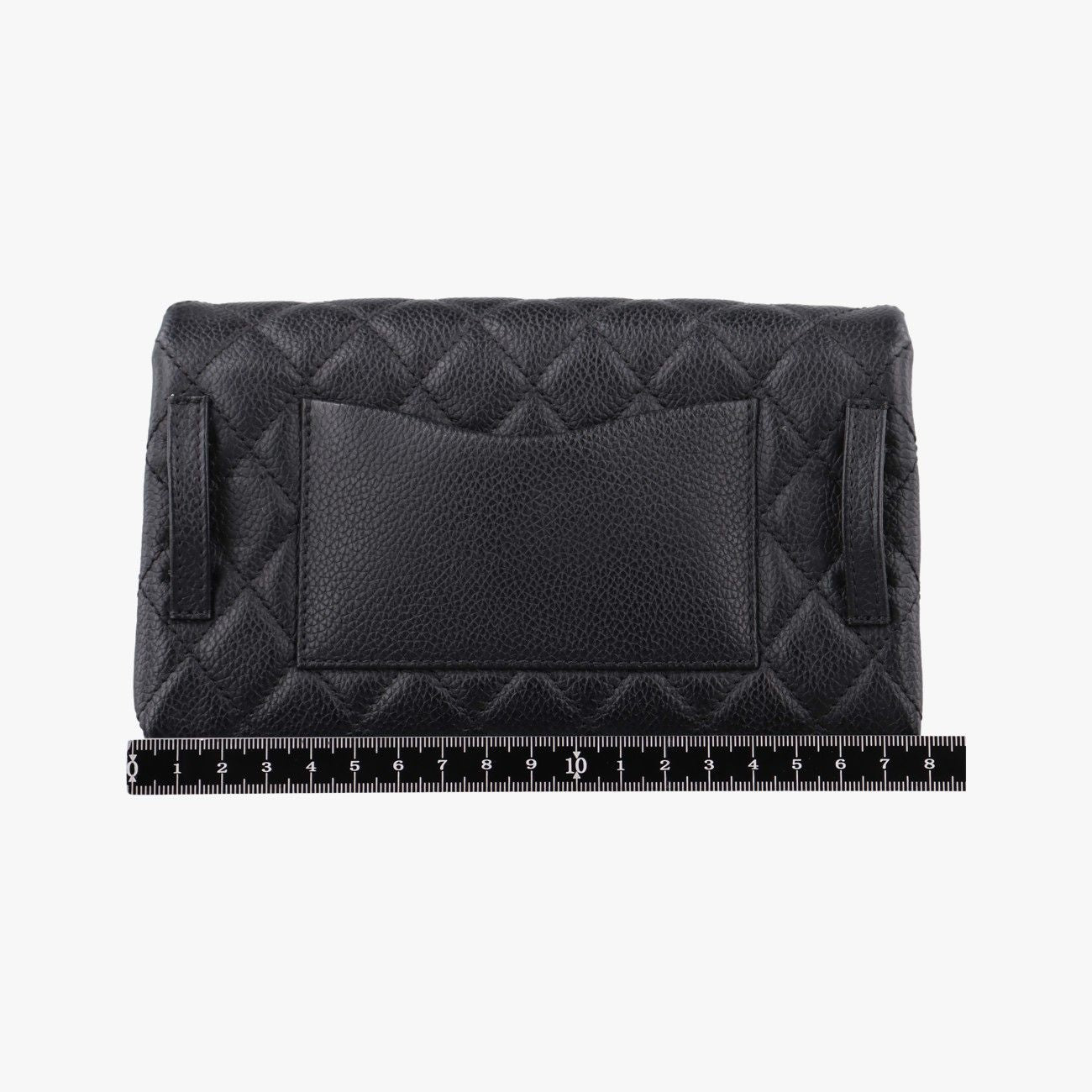 Chanel Quilted 2.55 Black Leather Handbag — view 2