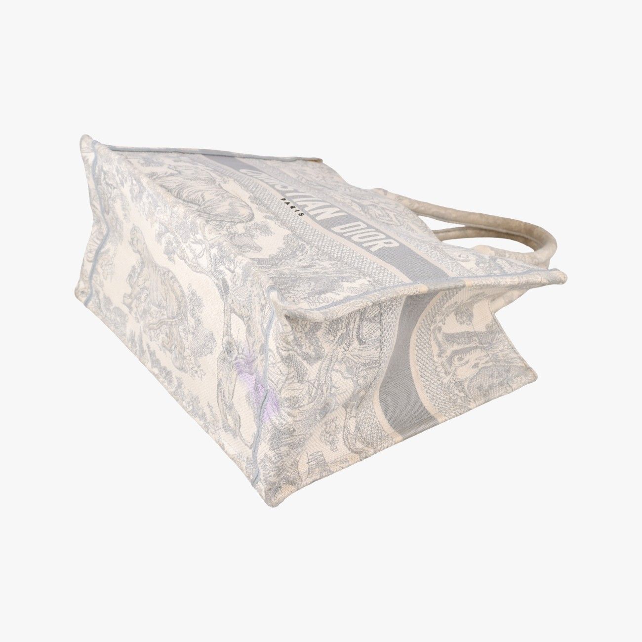 Dior Toile de Jouy Gray Canvas — view 4