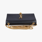 Saint Laurent Kate Black Leather — view 8