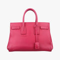 Saint Laurent Sac de Jour Small Rose Red Leather Handbag