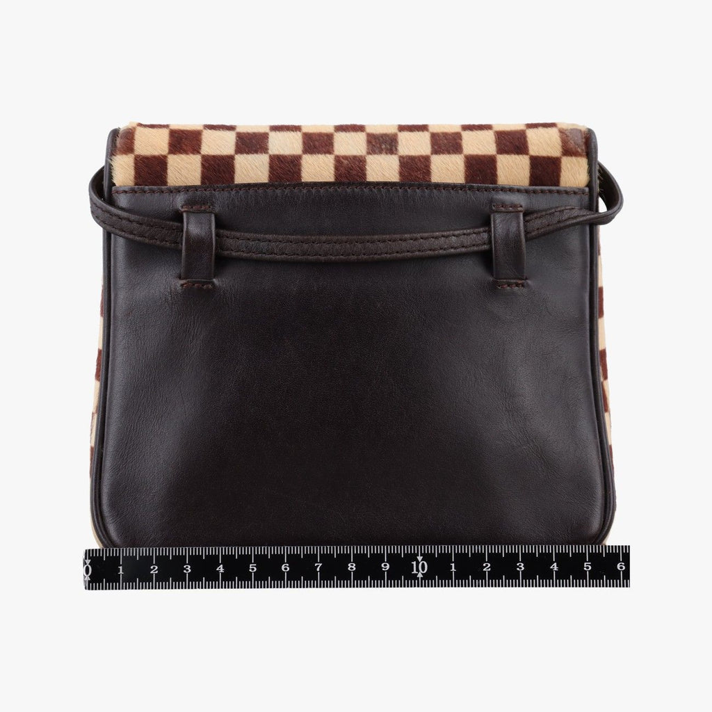 Louis Vuitton Gazelle Brown Ebene Damier Sauvage Calf Hair — view 2