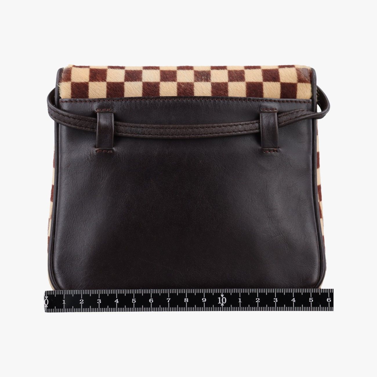 Louis Vuitton Gazelle Brown Ebene Damier Sauvage Calf Hair — view 2