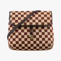 Louis Vuitton Gazelle Brown Ebene Damier Sauvage Calf Hair