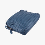 Bottega Veneta Nodini Intrecciato Blue Lambskin — view 5