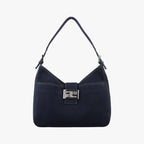 Fendi Mamma Baguette Navy Denim