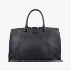 Saint Laurent Baby Cabas Black Leather — view 2