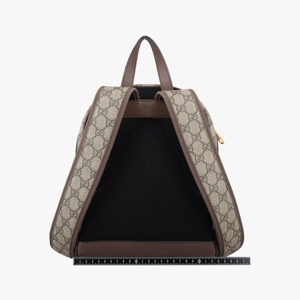 Gucci Three Little Pigs Brown Multicolor Backpack — view 2