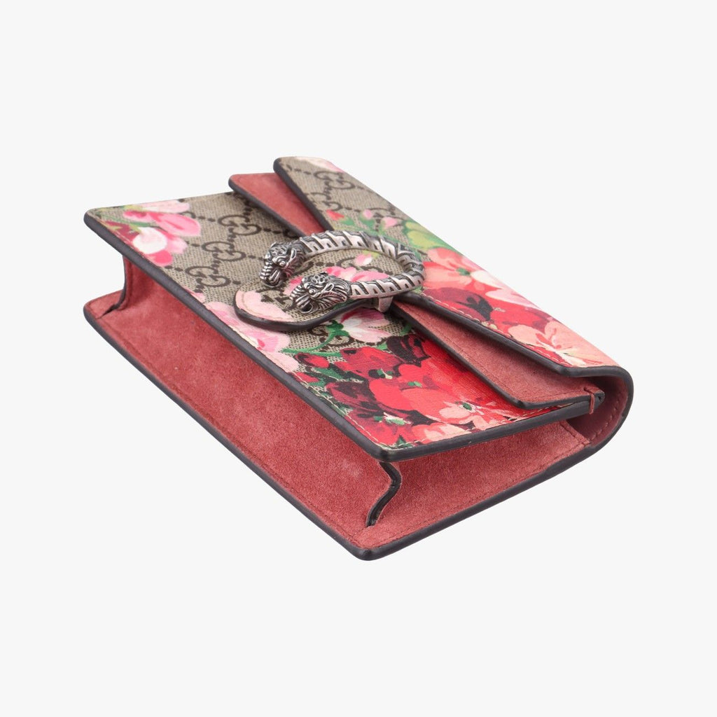 Gucci Dionysus Beige Multicolor Suede Shoulder Bag — view 4