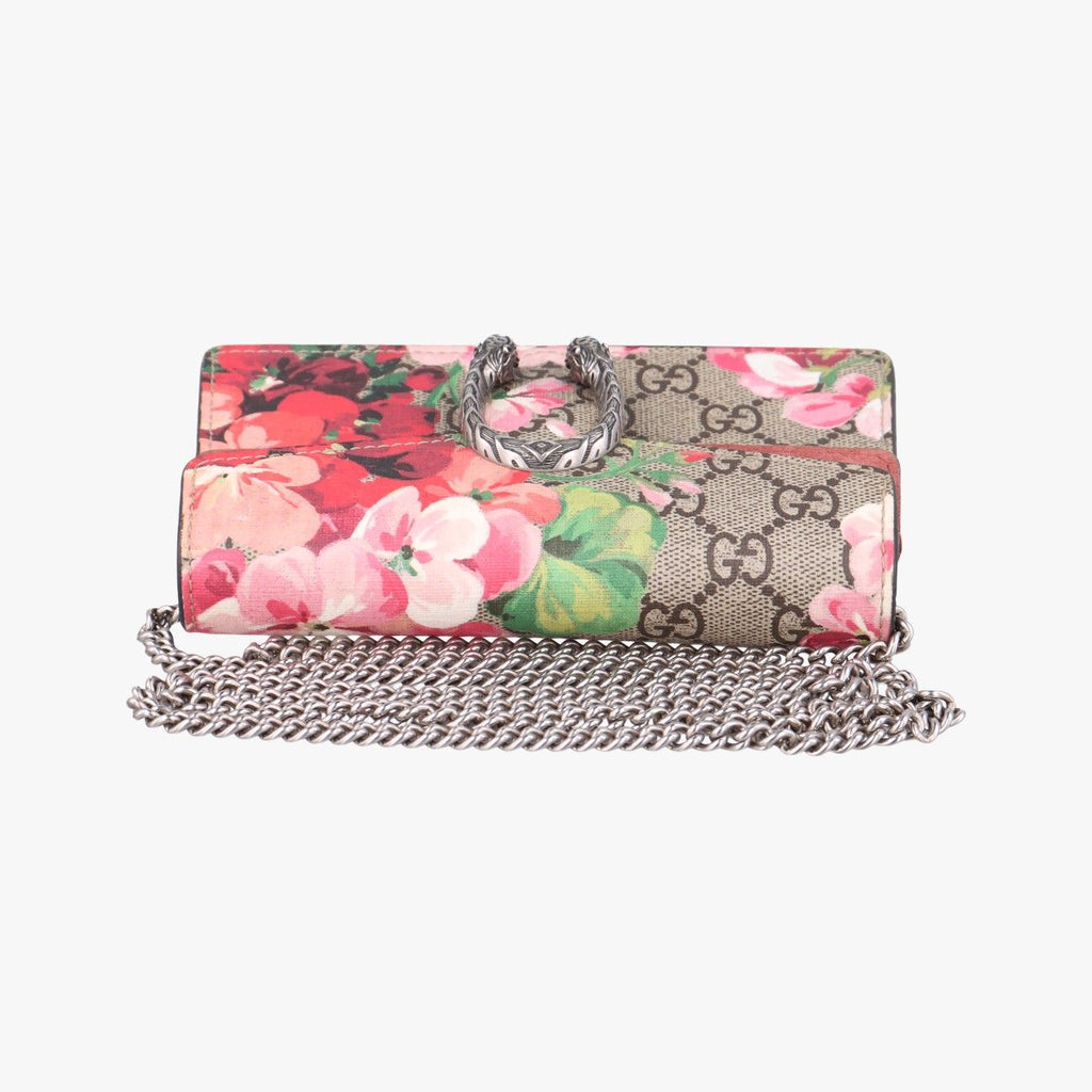 Gucci Dionysus Beige Multicolor Suede Shoulder Bag — view 8